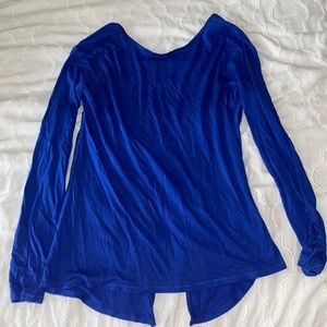 lululemon open back long sleeve